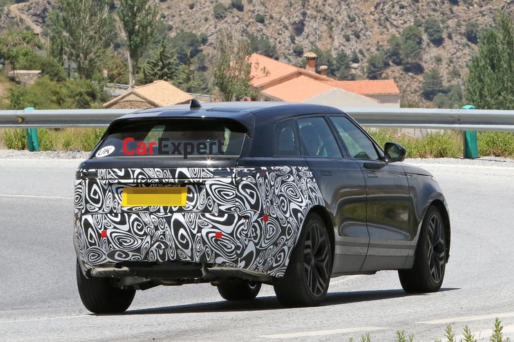 2023 Range Rover Velar spied