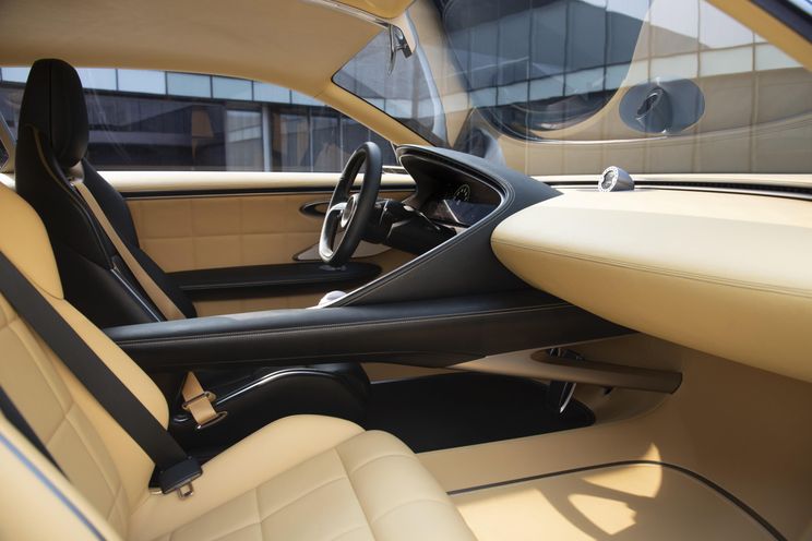 Genesis X Speedium Coupe concept interior revealed