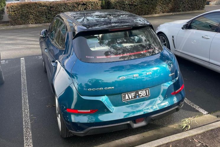 How many public EV chargers are there in Australia?