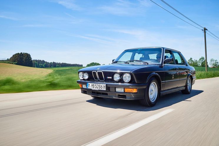 We drove the first BMW M5, and it's still brilliant