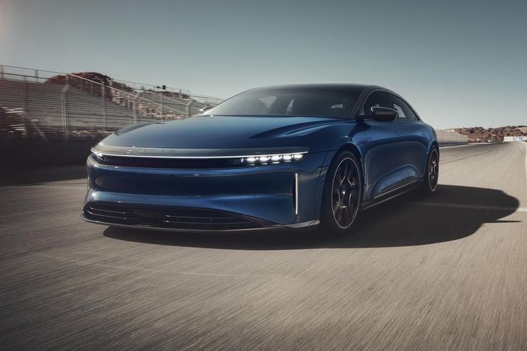 Lucid Air Sapphire: Tri-motor sedan's wild figures revealed