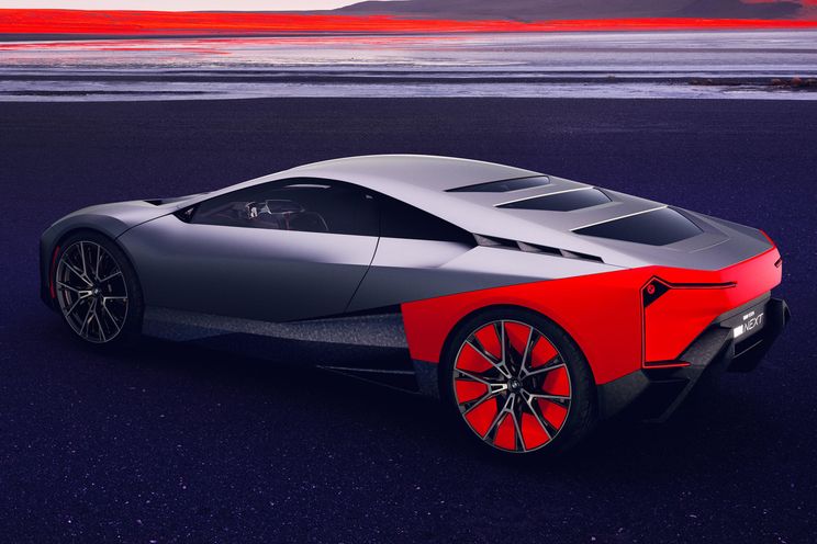 BMW M testing quad-motor electric drivetrain
