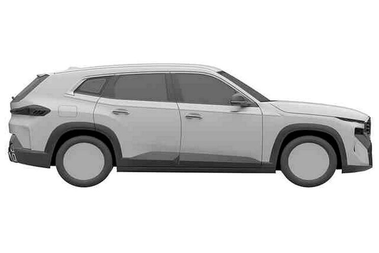 2023 BMW XM leaked in patent filing