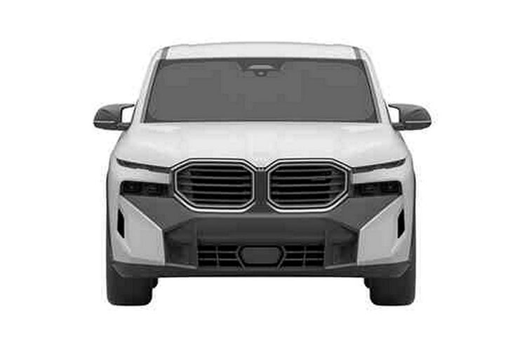 2023 BMW XM leaked in patent filing