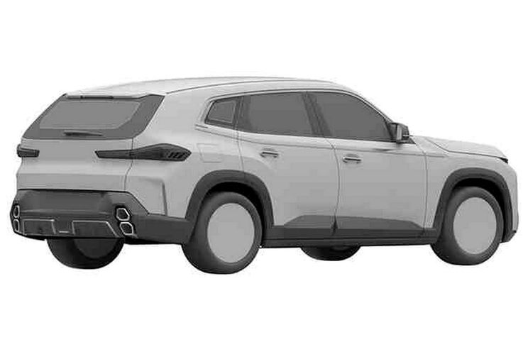 2023 BMW XM leaked in patent filing