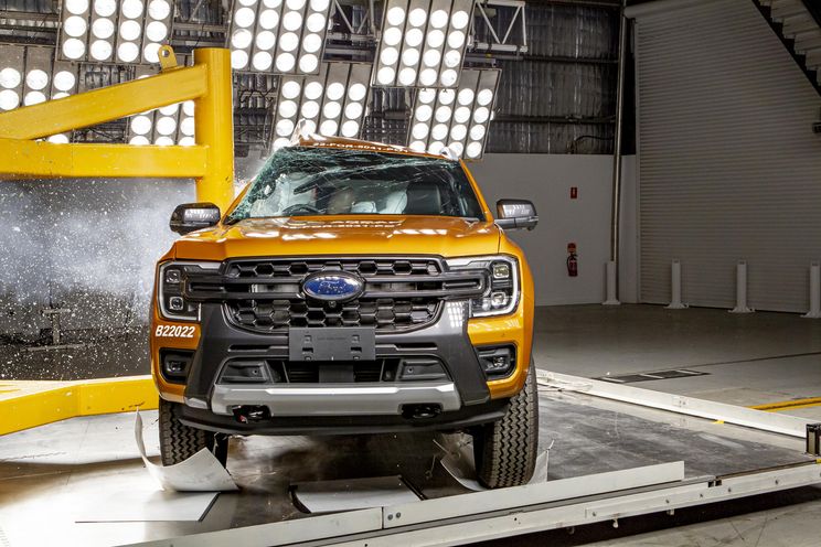 Ford Ranger earns five-star ANCAP safety rating