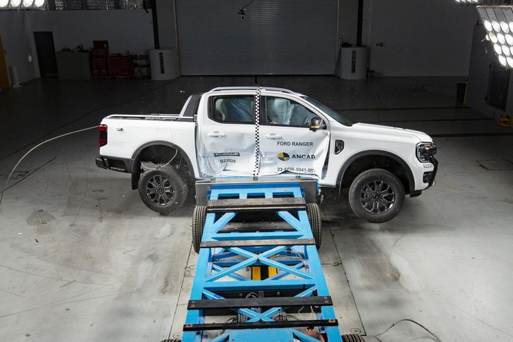Ford Ranger earns five-star ANCAP safety rating
