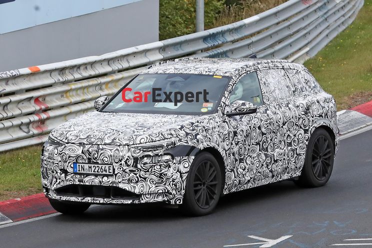 2024 Audi RS Q6 e-tron spied