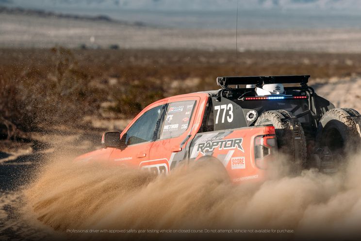 Australia-developed Ford Ranger Raptor taking on Baja 1000