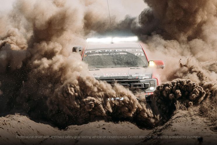 Australia-developed Ford Ranger Raptor taking on Baja 1000