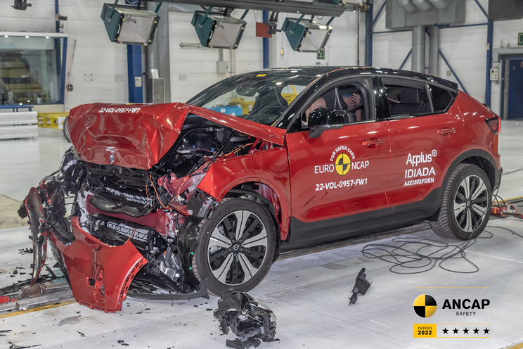 Volvo C40 Recharge earns five-star ANCAP safety rating