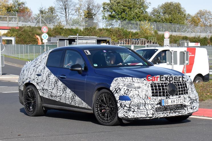2023 Mercedes-AMG GLC63 S coupe spied