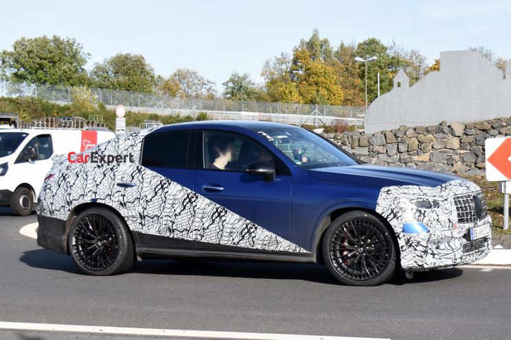 2023 Mercedes-AMG GLC63 S coupe spied