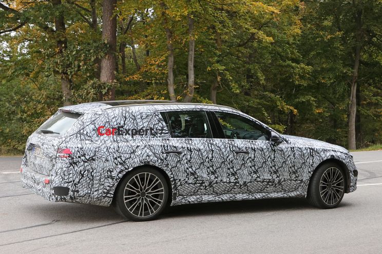 2024 Mercedes-Benz E-Class wagon spied