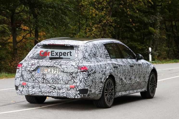 2024 Mercedes-Benz E-Class wagon spied