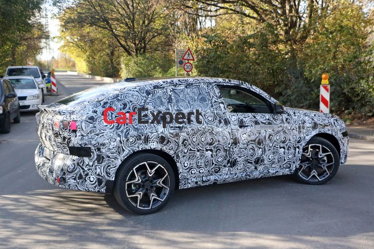 2024 BMW iX2 spied