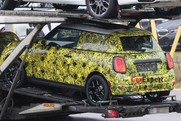 2023 Mini Hatch update spied