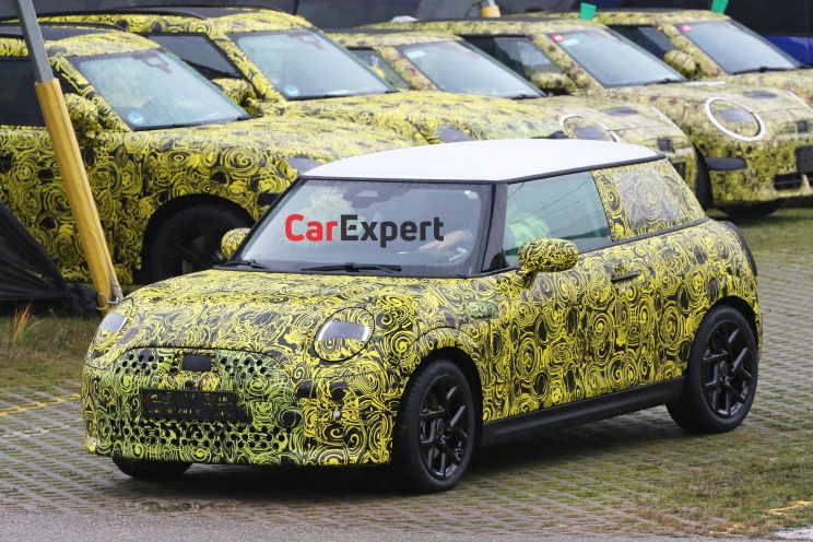 2023 Mini Hatch update spied