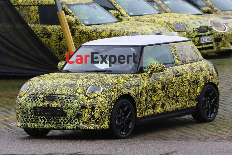 2023 Mini Hatch update spied
