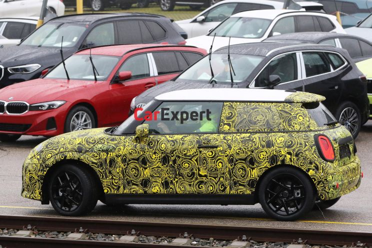2023 Mini Hatch update spied