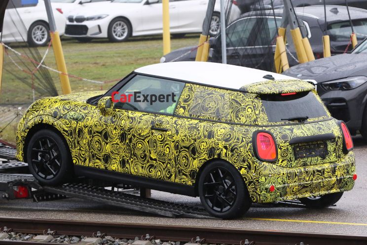 2023 Mini Hatch update spied