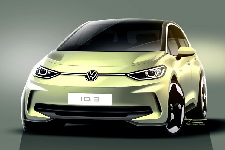 2024 Volkswagen ID.3 facelift teased with improved interior