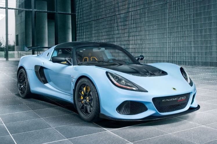 2019 Lotus Exige SPORT 410 two-door coupe Specifications | CarExpert