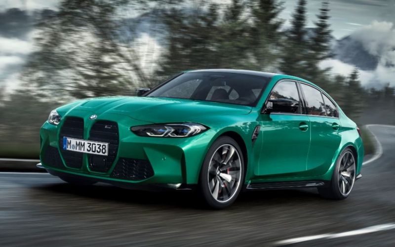 2022 BMW M3 COMPETITION M xDRIVE fourdoor saloon Specifications