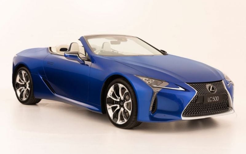 Lexus Lc Structural Blue Limited Edtn Two Door Convertible