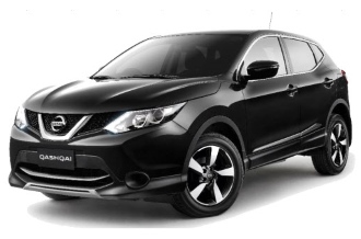 black nissan qashqai 2018