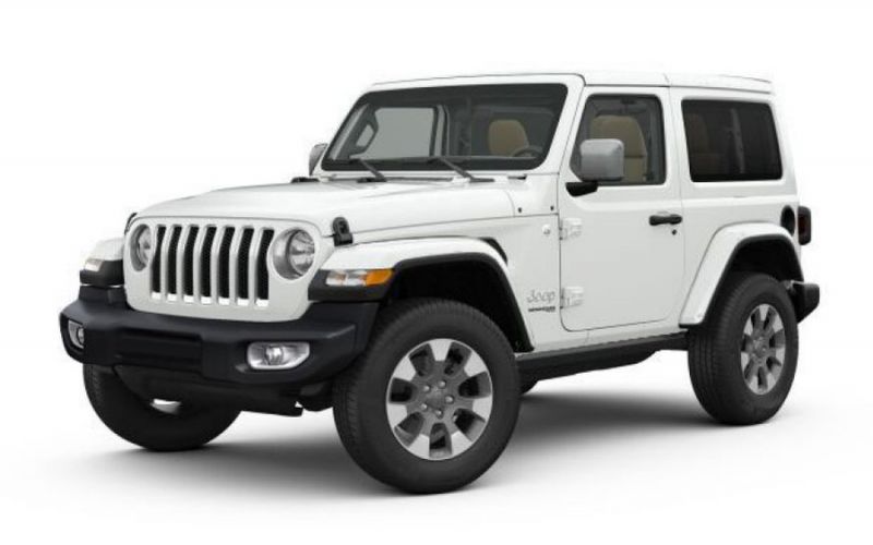 2019 Jeep Wrangler Overland (4x4) Two-door Hardtop Specifications 