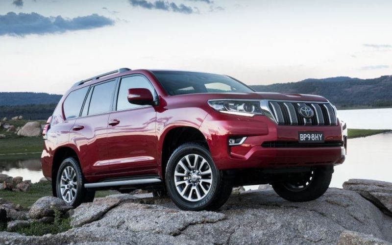 2021 Toyota LandCruiser Prado VX FLAT TAILGATE four-door wagon