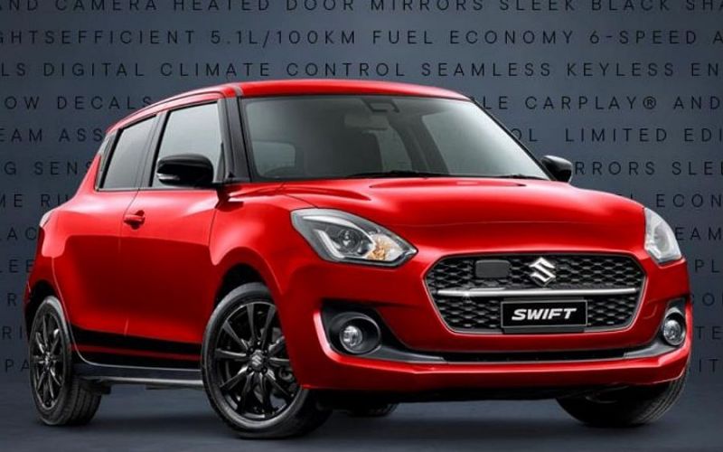 2023 Suzuki Swift GLX SHADOW five-door hatchback Specifications | CarExpert