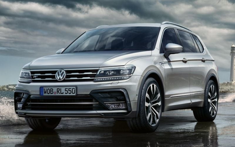 2018 Volkswagen Tiguan ALLSPACE 110 TSI COMFORTLINE four-door wagon ...