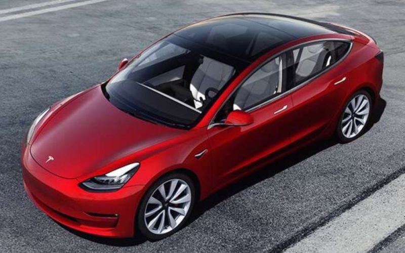 2021 tesla model 3 long range charge time