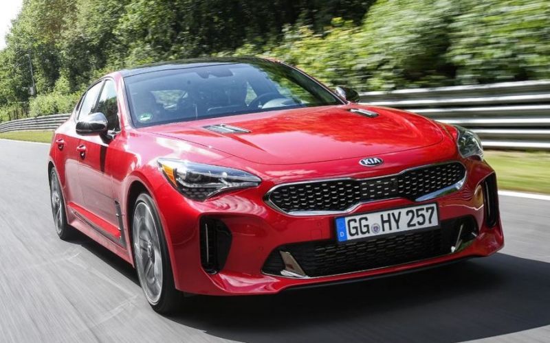 2020 Kia Stinger Gt Line Black Leather Four Door Sedan Specifications