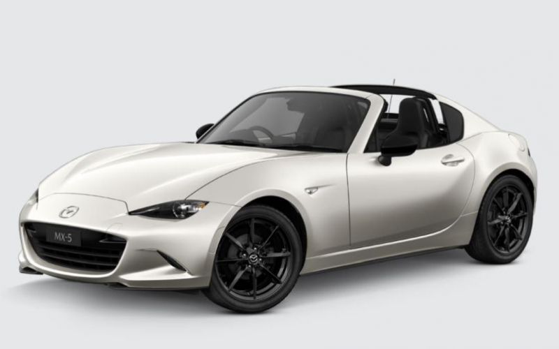 2021 Mazda MX-5 RF GT BURGUNDY LEATHER