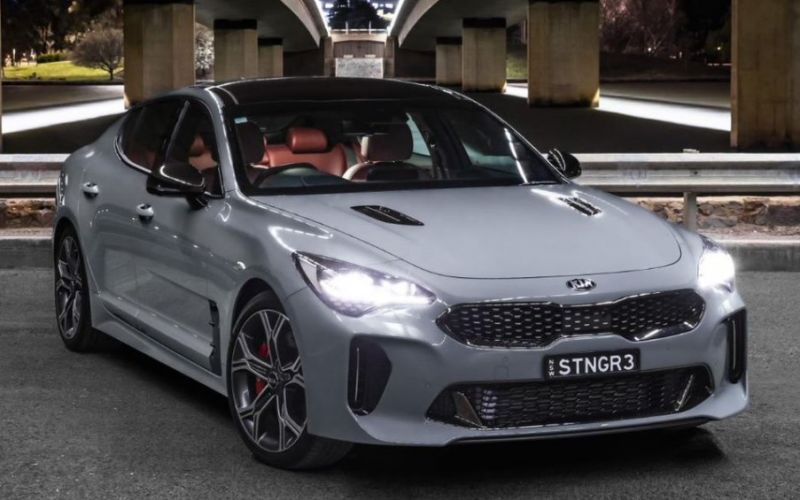 2019 Kia Stinger GT (RED LEATHER) four-door sedan Specifications ...