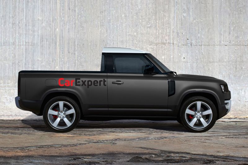 What would a Land Rover Defender ute look like?