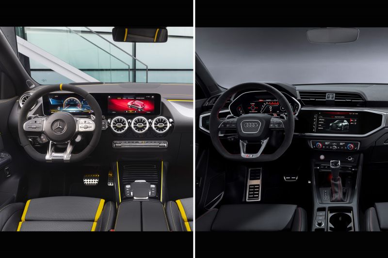 Design Battle: Audi RSQ3 v Mercedes-AMG GLA45 S