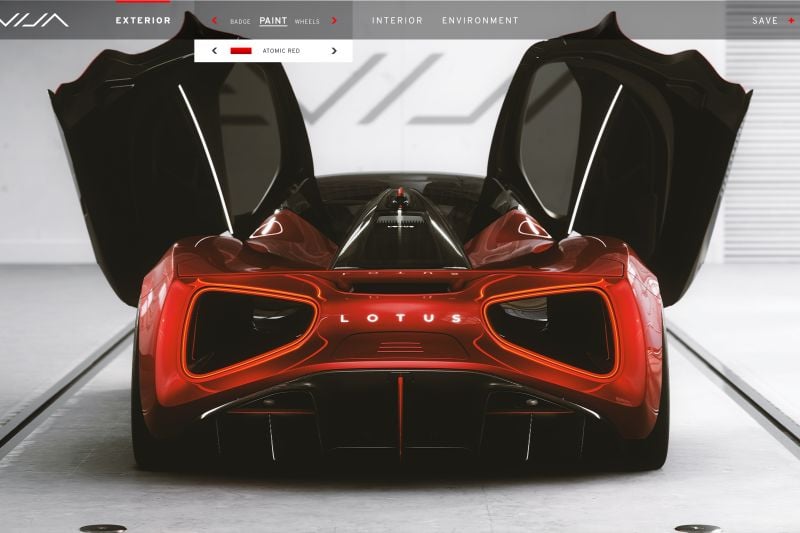 Lotus Evija: $3 million hypercar's configurator goes live