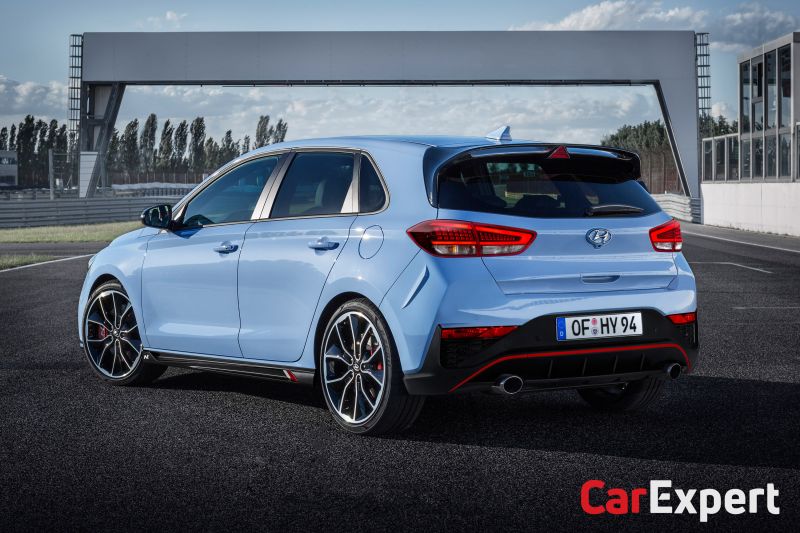 2021 Hyundai i30 N facelift rendered