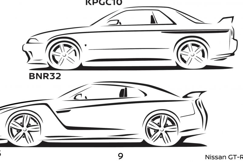 Pass the time during COVID-19 with a Nissan colouring book