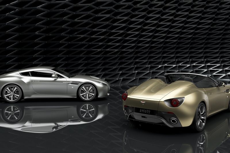 Aston Martin Vantage V12 Zagato Heritage Twins revealed