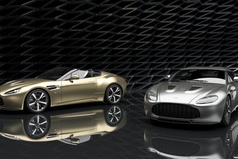 Aston Martin Vantage V12 Zagato Heritage Twins revealed