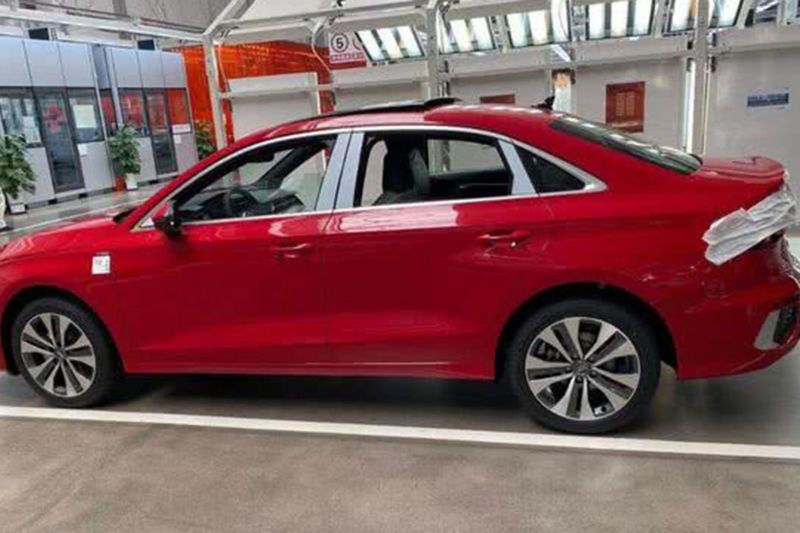 2021 Audi A3 sedan leaked