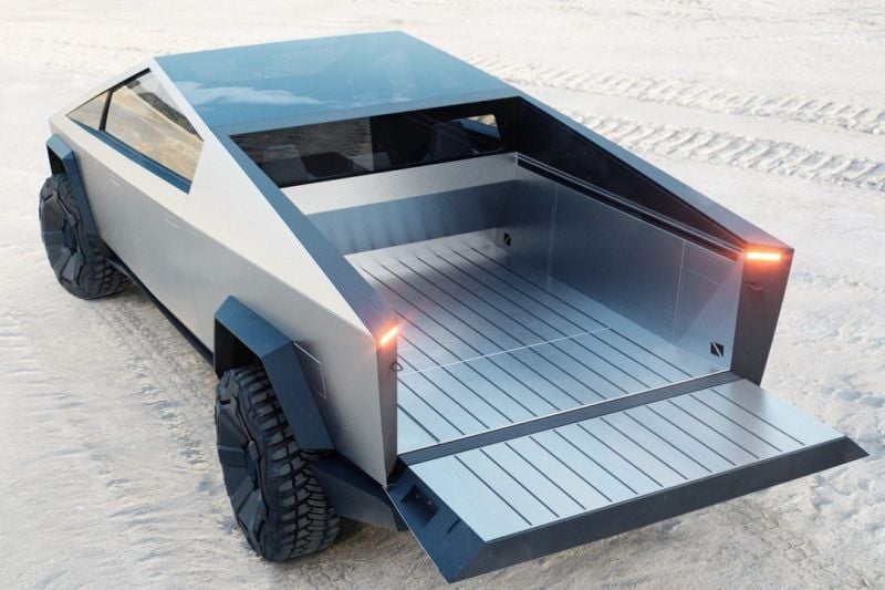 Tesla Cybertruck to only offer stainless steel finish