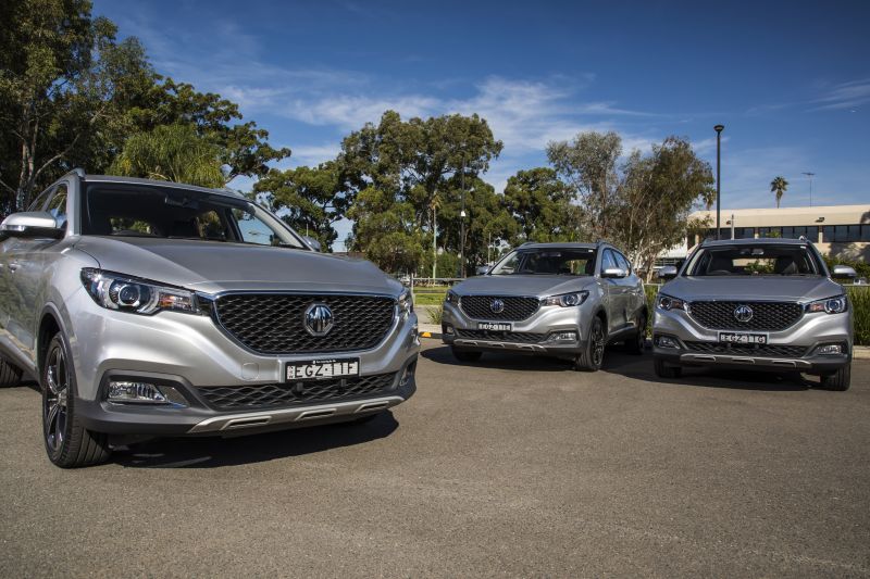 MG donates vehicles to Sydney hospitals