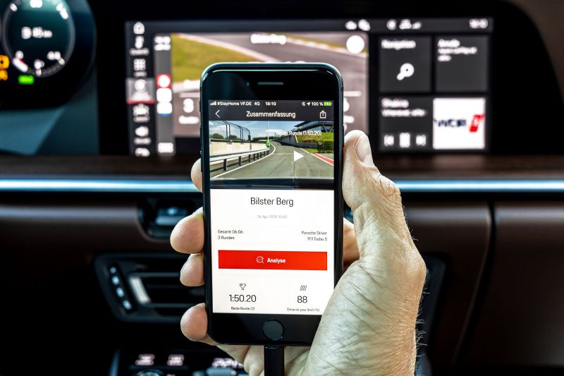 Porsche Track Precision app updated