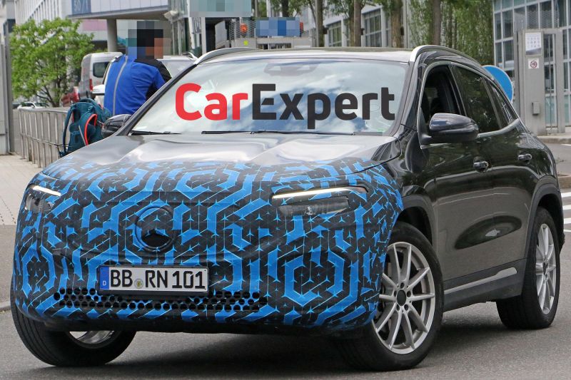 2021 Mercedes-Benz EQA spied